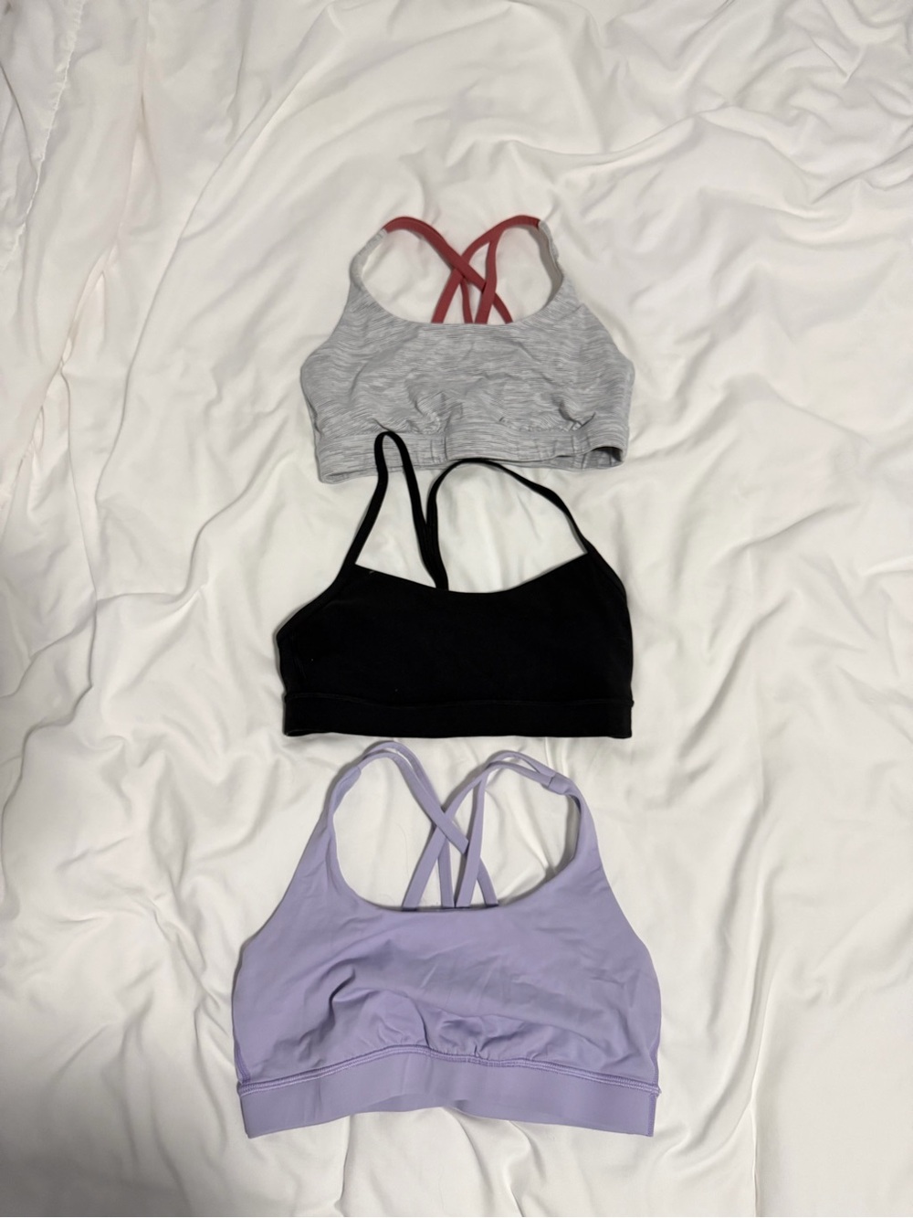 lululemon energy and flow y sports bras